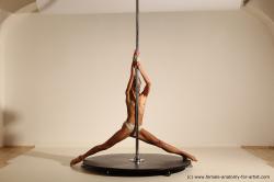 Pole Dance reference poses of Mercedes